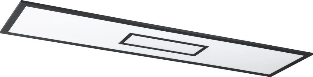 Panneau LED rectangulaire noir et blanc 35W dimmable RGB Eglo BORDONARA