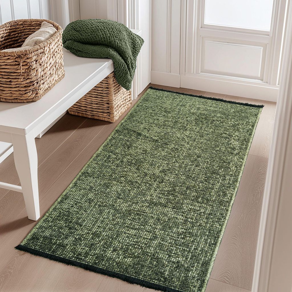 Carpetsale24, Baumwolle Teppich Chenille Waschbar, Produktbild 