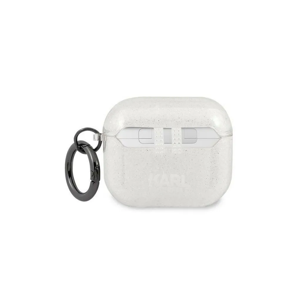 Custodia Karl Lagerfeld Per AirPods 3 Con Glitter - Eleganza E Stile In Nero - 5