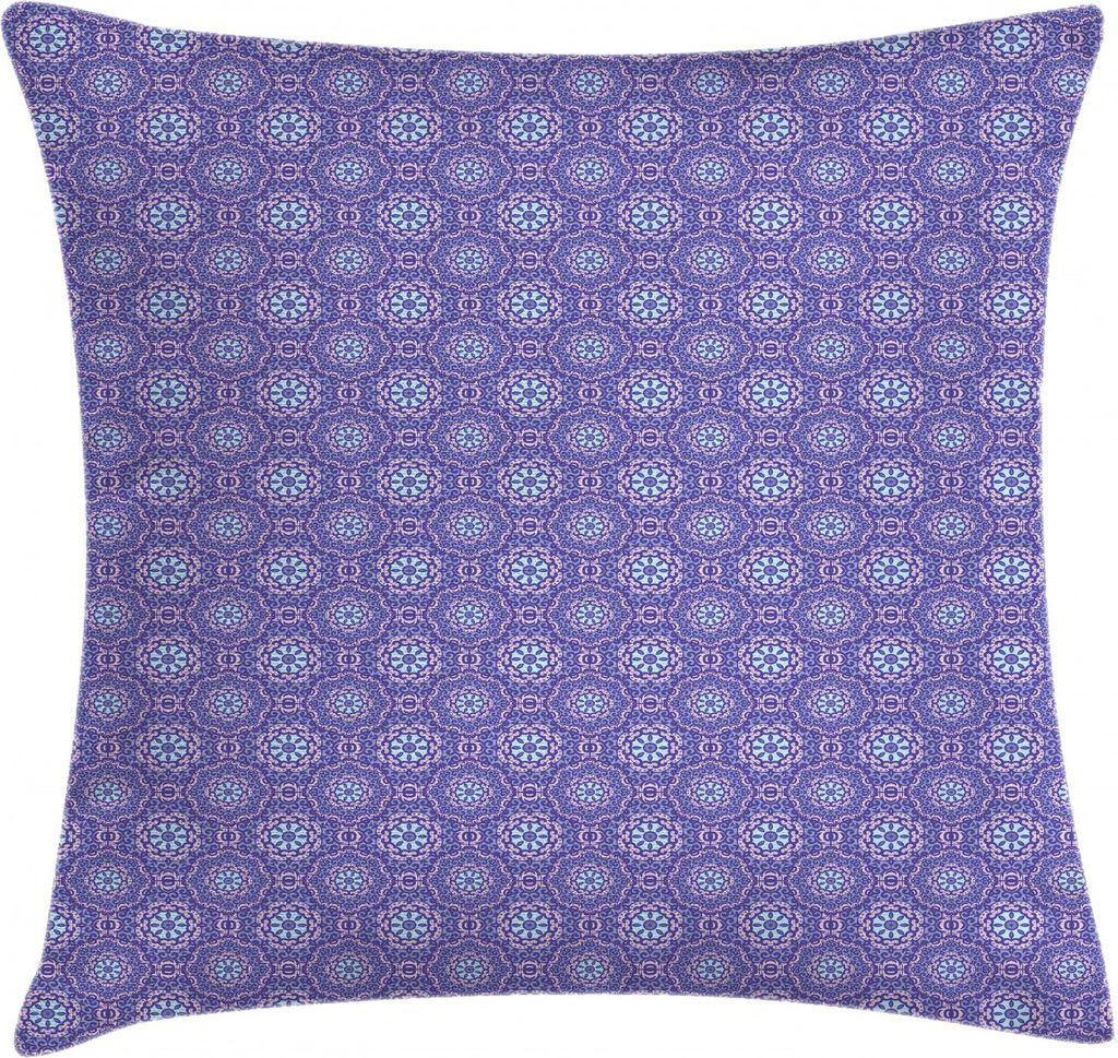 ABAKUHAUS orientalisch Kissenbezug, Curlicue und Medallion, mit Reißverschluss Waschbar Beidseitiger Digitaldruck Klare Farben Hochwertige Stoff, ...
