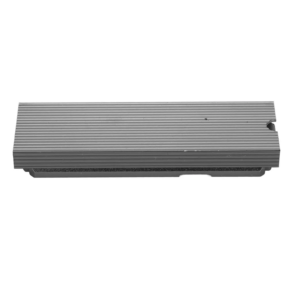 Dissipatore In Alluminio Per SSD M.2 2280 NVMe – Con Pad Termico, 70x22x6 Mm, Per PC Portatile, Bianco