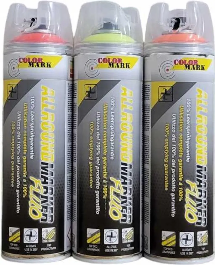 Traceur Rouge Fluo Motip 500 ml - Fini les Marquages Invisibles !