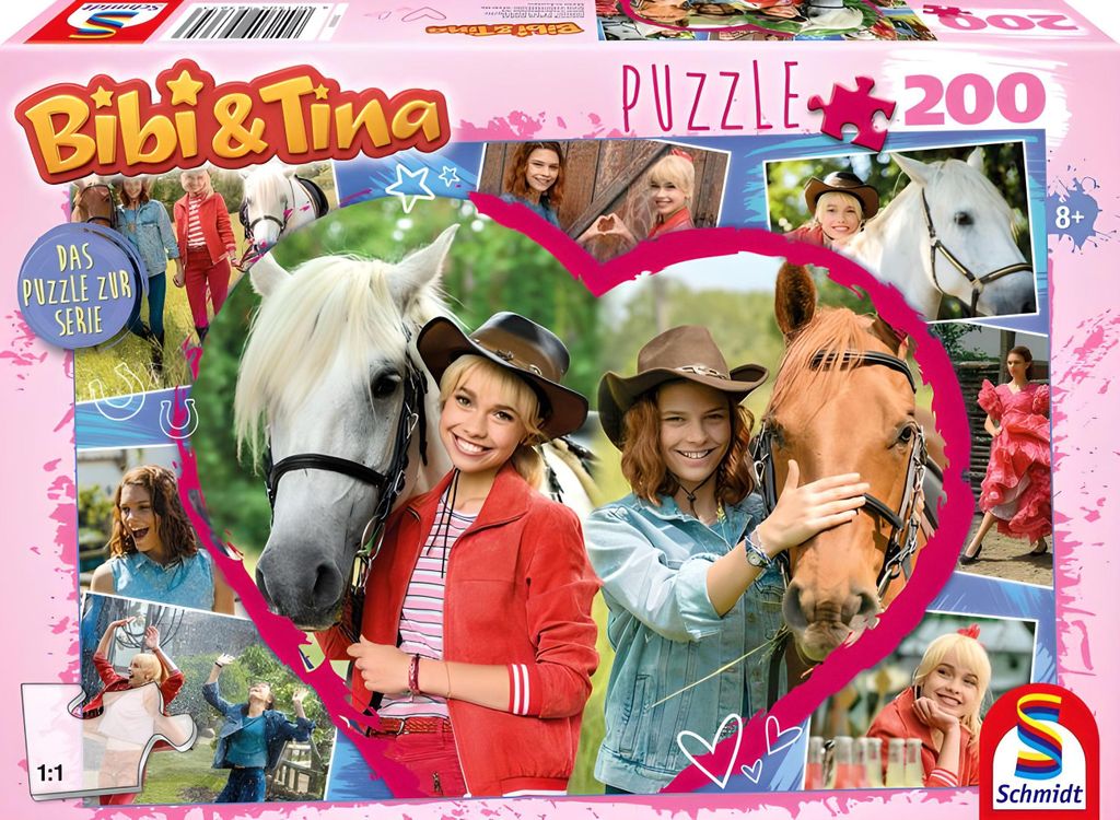 Puzzle 200T. Pferdefreunde Produktbild 