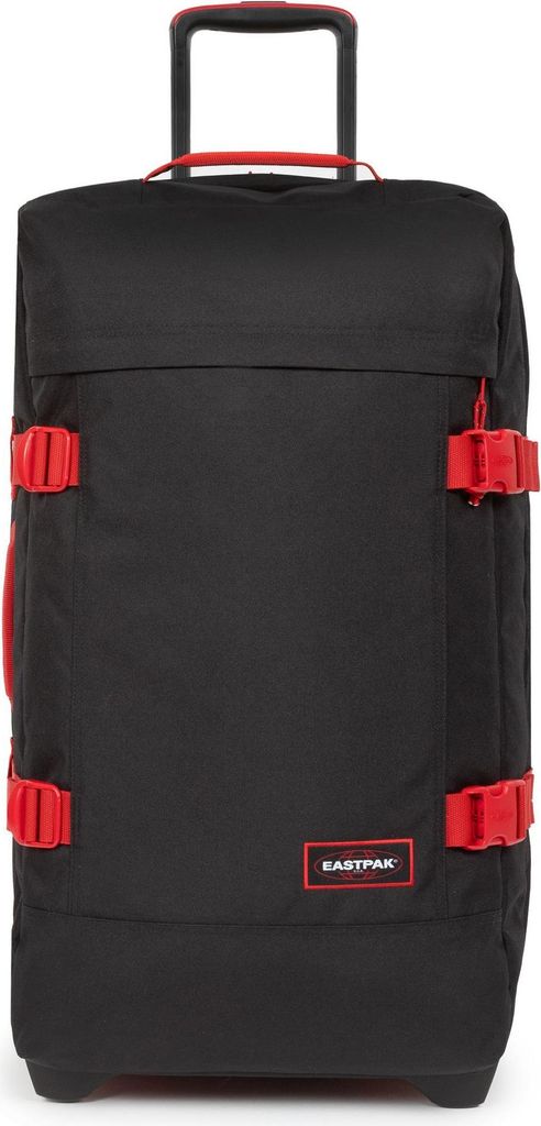 EASTPAK Trolley Koffer TRANVERZ L EK63 Kontrast Scarlet 121L mit TSA Schloss
