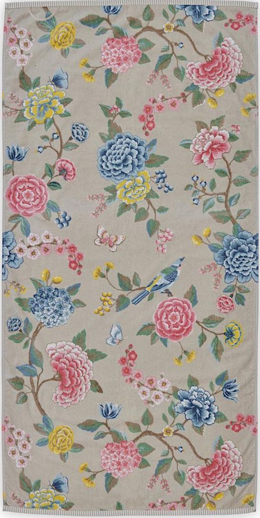 Pip Studio Badetuch Good Evening Farbe Khaki Größe 70x140cm Produktbild 