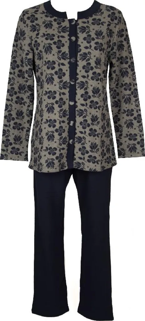 Pyjama polaire femme facile à enfiler ouvert taille 48 Ragno D208N7