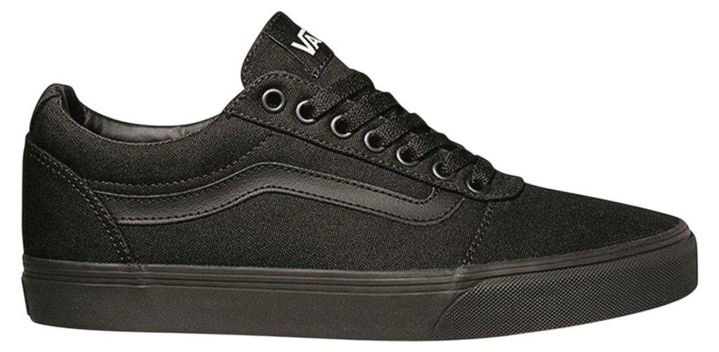 Vans - "Ward" Sneaker für Kinder, Wildleder, Niedrig geschnitten GT14678 (45 EU) (Schwarz)