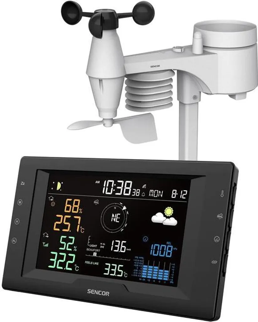 Station météo Sencor SWS 9400 évitez les surprises climatiques chez vous