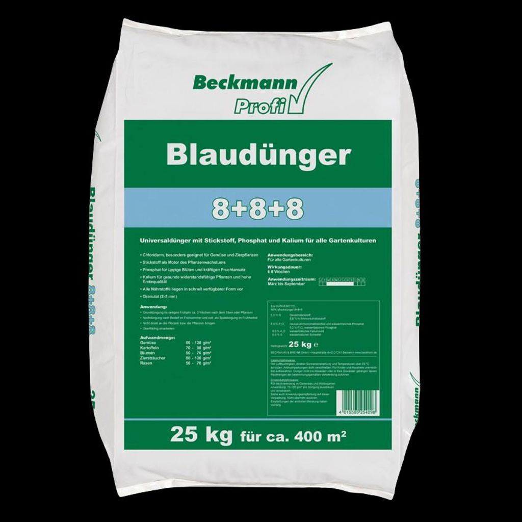 Beckmann Profi Blaudünger Blaukorn 8+8+8 25 kg Produktbild 