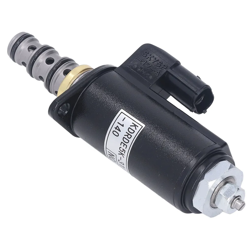 Électrovanne électrique de commande pour pompe de pelleteuse hydraulique - 5