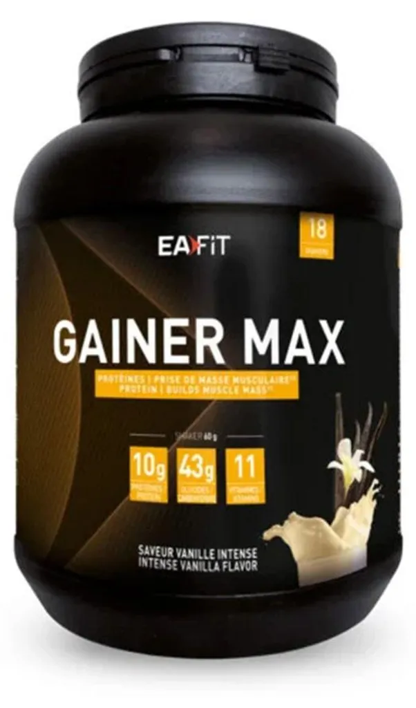 Gainer Max Eafit 1,1kg Vanille Noisette : Solution Prise de Masse Maigre