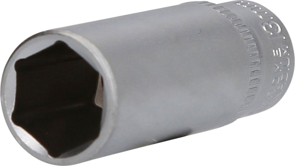 Brilliant Tools 1/4 Sechskant-Stecknuss, lange Ausführung, 13 mm