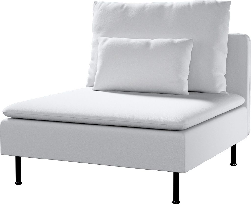 Dekoria Bezug für Söderhamn Sitzelement 1, weiß, Bezug für Sitzelement 1