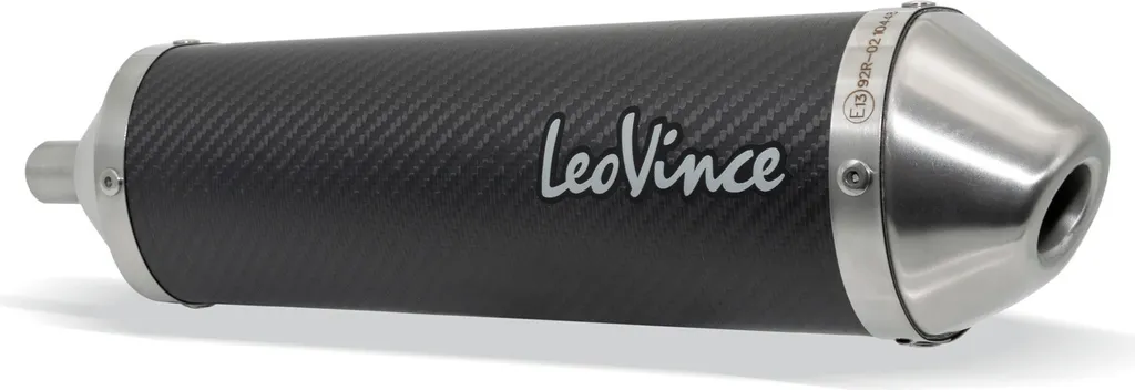 Échappement LeoVince X-Fight Slip-On Carbone pour APRILIA SX 50 Factory