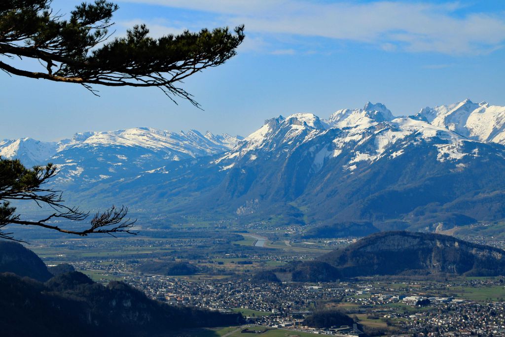 hansepuzzle 20197 - Berg-Panorama Puzzle, 2000 Teile, Natur, 116,6 x 46,7cm mit hochwertiger Aufbewahrung, Kartonbox und wiederverschließbarem Beutel