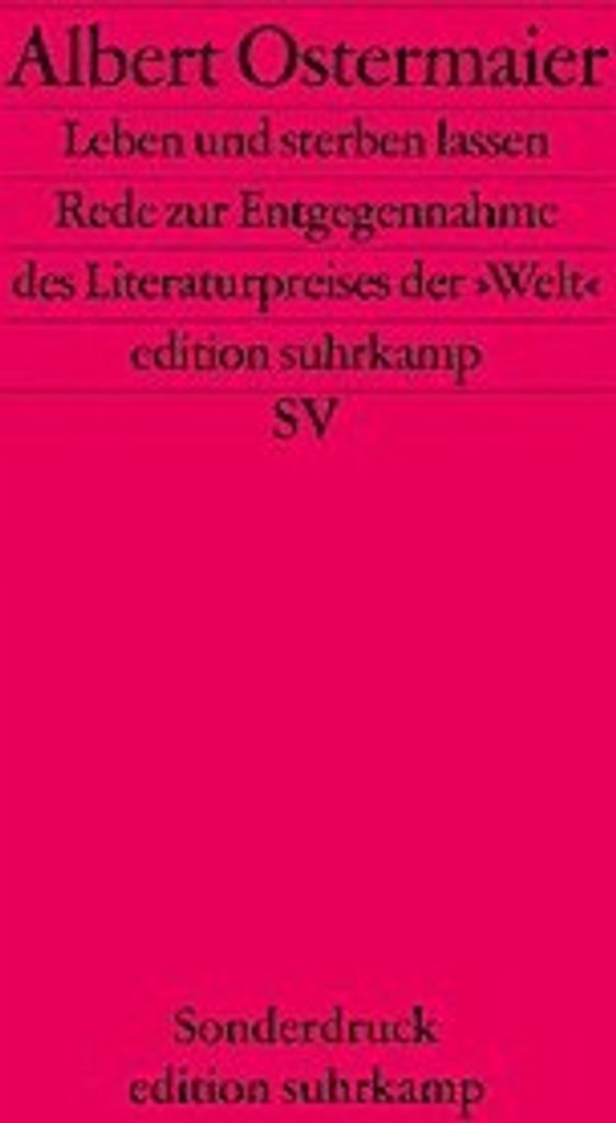 Leben und sterben lassen