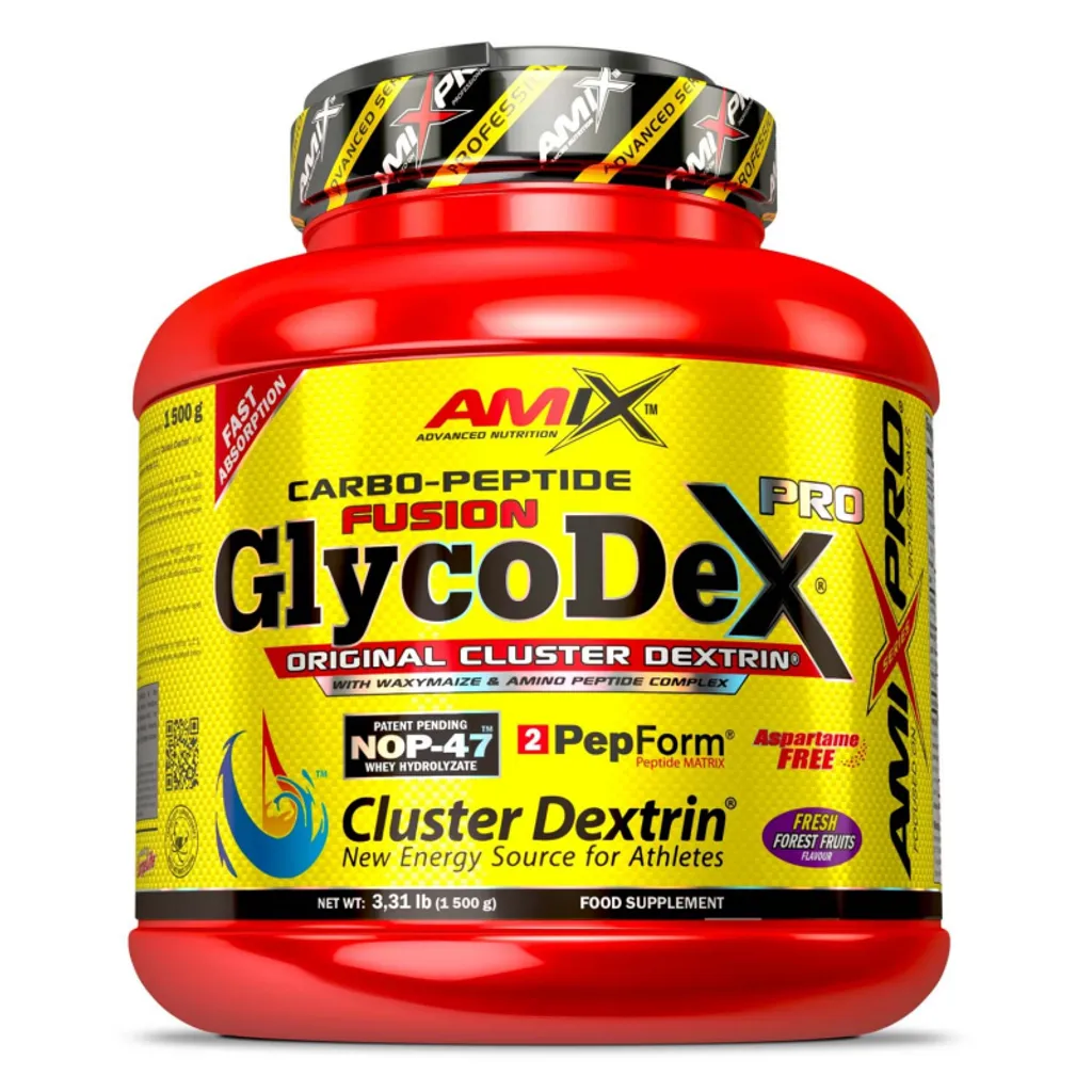 Glucides Cluster Dextrine AmixPro GlycodeX PRO Fruits de la forêt 1kg