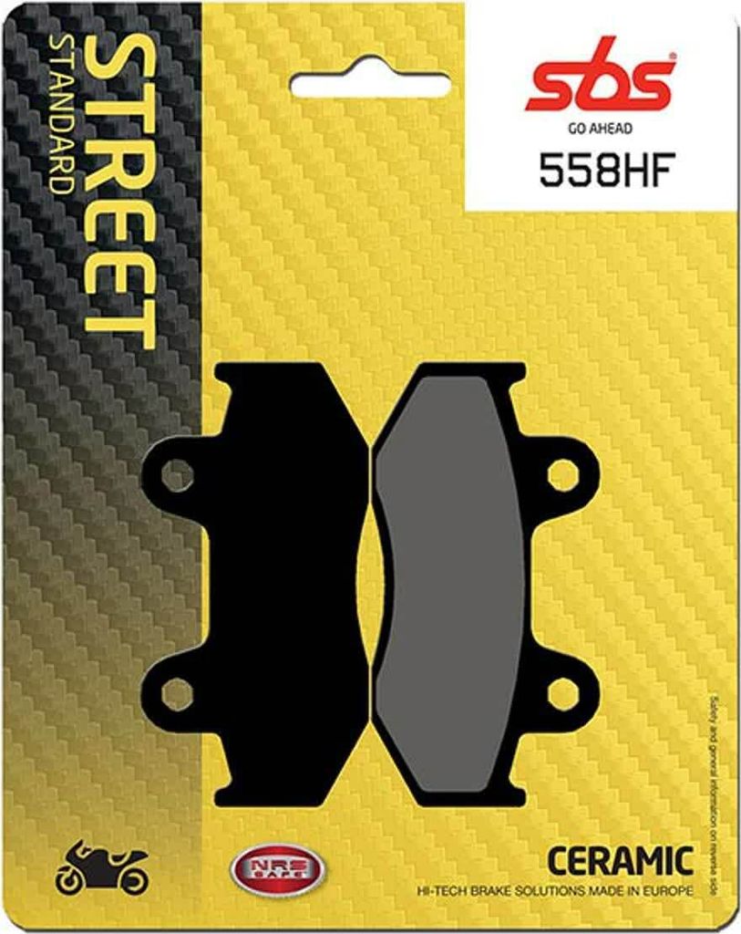 Bremsbelag SBS 558HF (Satz pro Scheibe) Street Ceramic