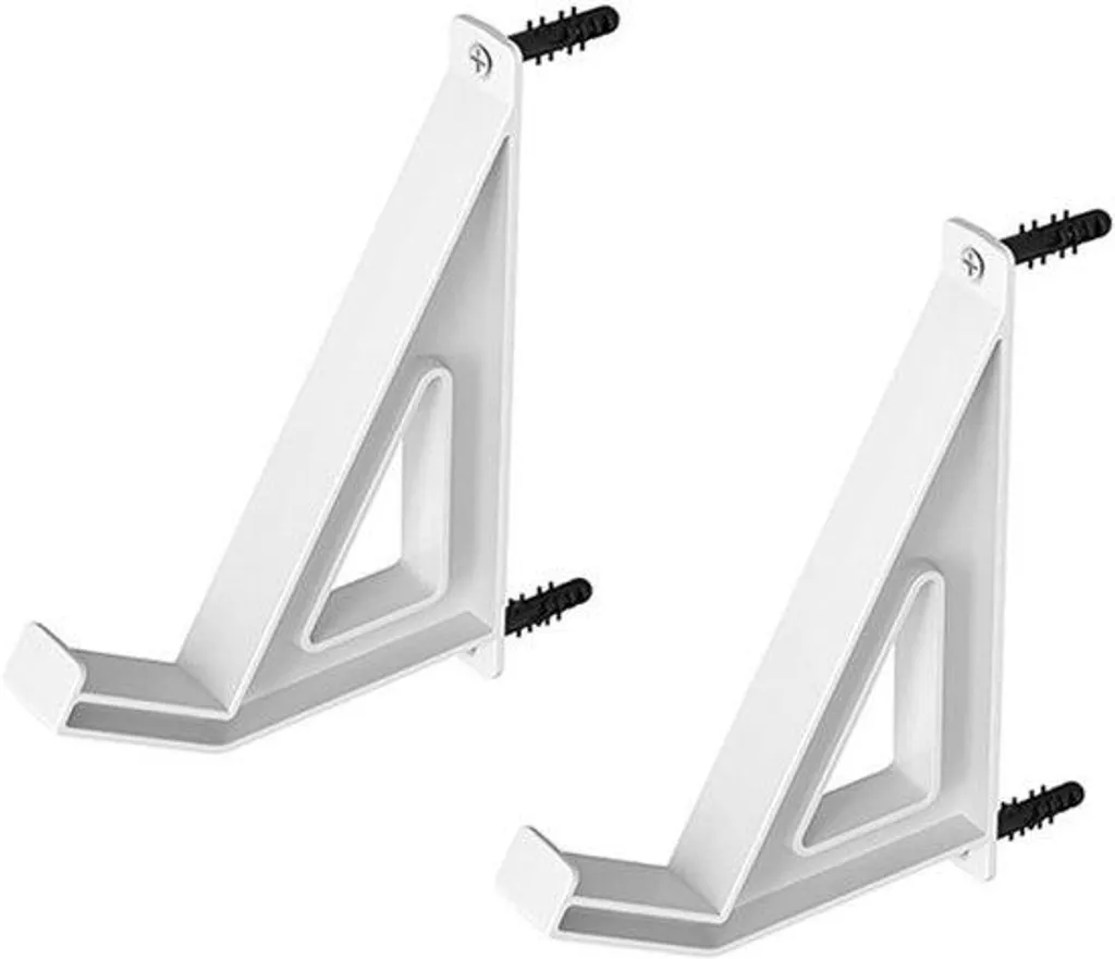 Supports muraux pour ordinateurs portables et tablettes blancs