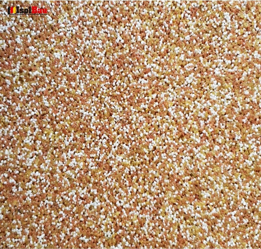 Mosaikputz Isolbau Isolbau Buntsteinputz 10 Kg - Dekorputz Für Innen & Außen, Frostsicher BP40 In Braun, Weiß, Gelb Reparatur Putz Außen