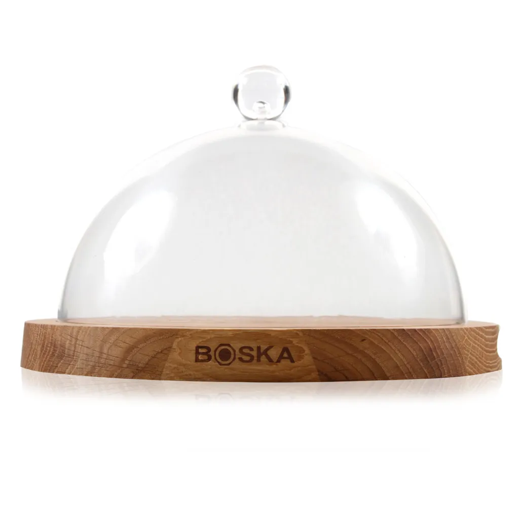 Boska 859002 Accessorio Formaggio: Tagliere Quercia con Campana