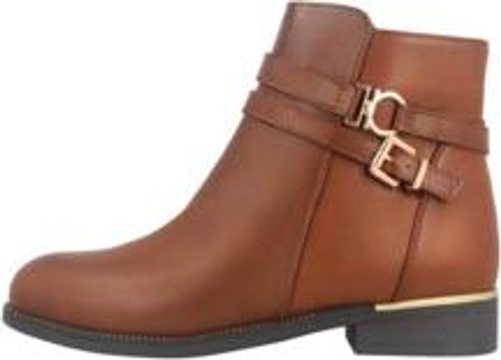 Fitters Footwear Sina Stiefeletten in Übergrößen Braun 2AA0211306 Cognac große Damenschuhe