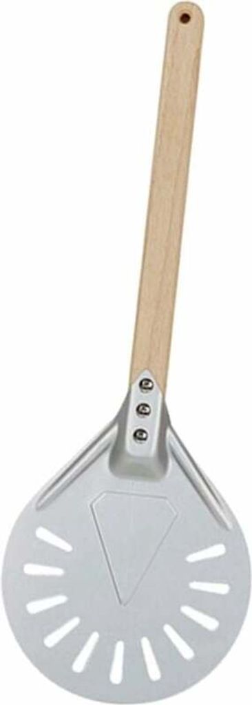 Professioneller Pizzawender, langer Griff 7/8/9 Zoll perforierter Pizzawender, Pizzaschaufel, Aluminium-Pizzaschaufel-Paddel, klein – 8 Zoll 40 cm