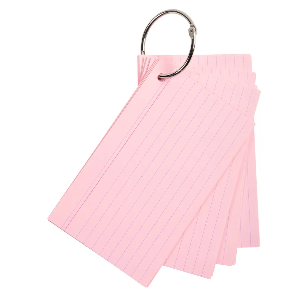 Ne Perdez Plus vos Notes avec les Flashcards Perforées A7 Exacompta 10330E - 3