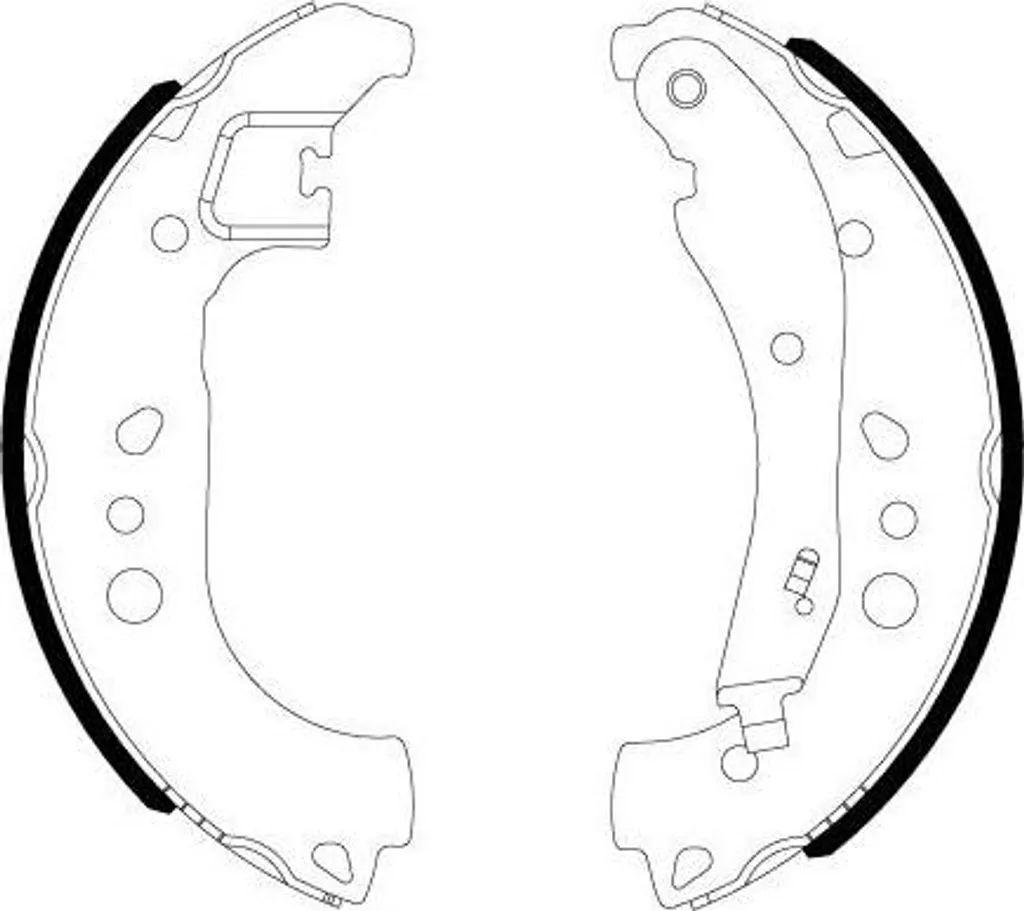 Kit Mâchoires de Frein Arrière pour VW Polo T-Cross Seat Arona Ibiza