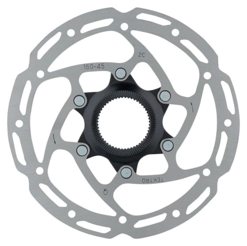 Tektro Bremsscheibe F.Hd- T390 160Mmx2,3Mm Center L silber Produktbild 