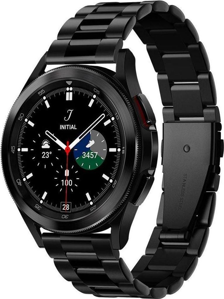 Spigen 600WB24980, Band, Smartwatch, Schwarz, Samsung, Produktbild 