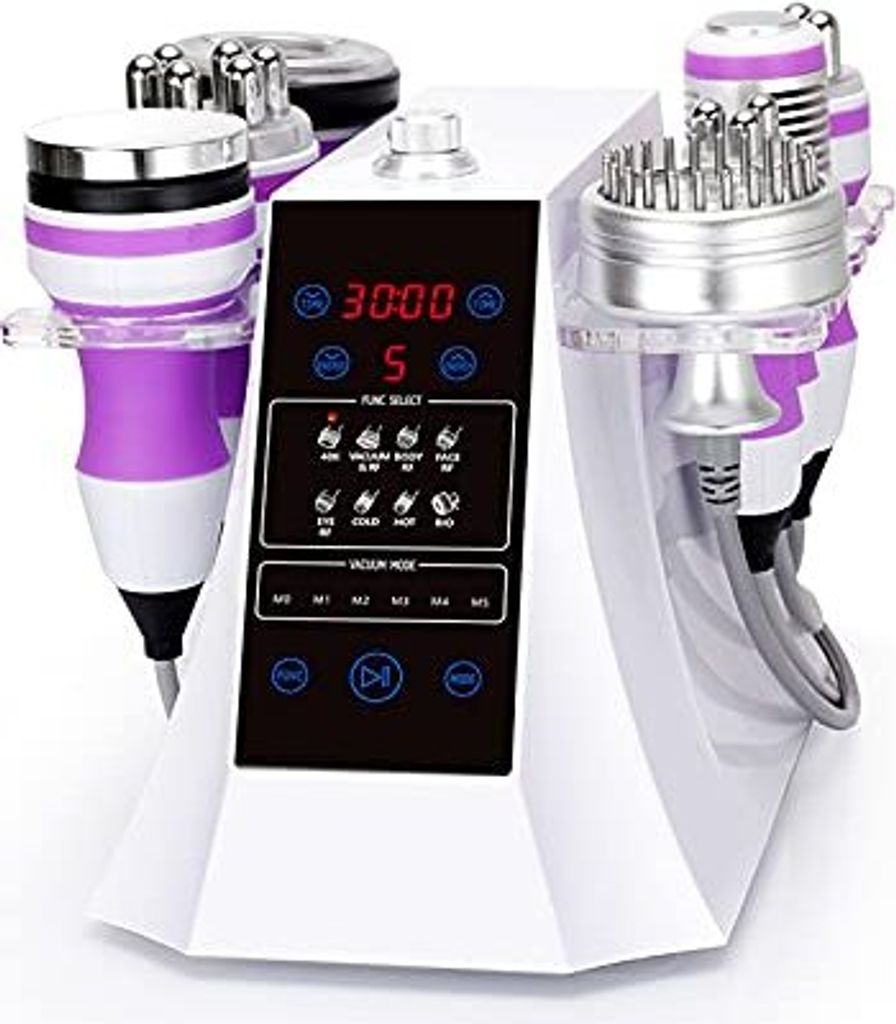 Elitzia ET78J1MAX Körperformungs-Massagegerät, 7-in-1, Beauty-Maschine, Vakuum, Mikrostrom, Gesichts-, Körperlifting, Hautstraffung, Pflege für