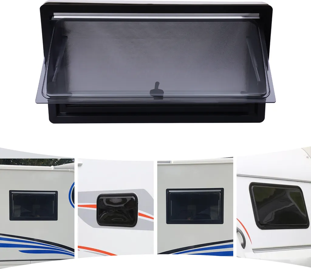Fenêtre de van 900x500 anti-condensation - Solution pour fourgon sombre