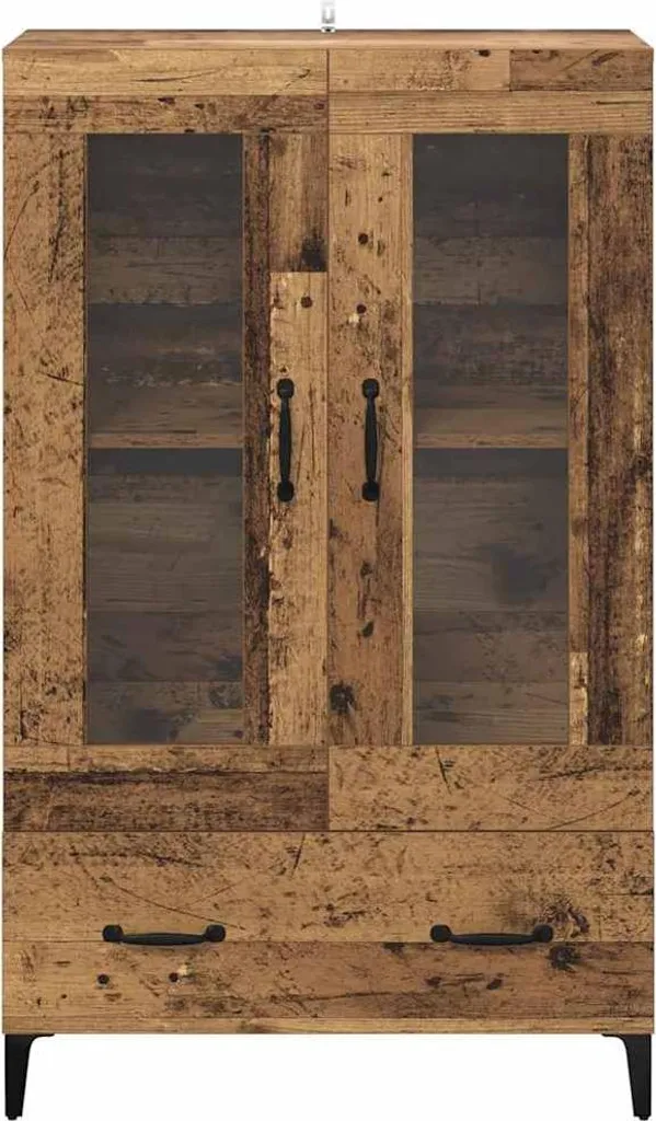 Occasione Credenza Industrial Legno e Ferro 70x31x115 cm - Saldi - 6