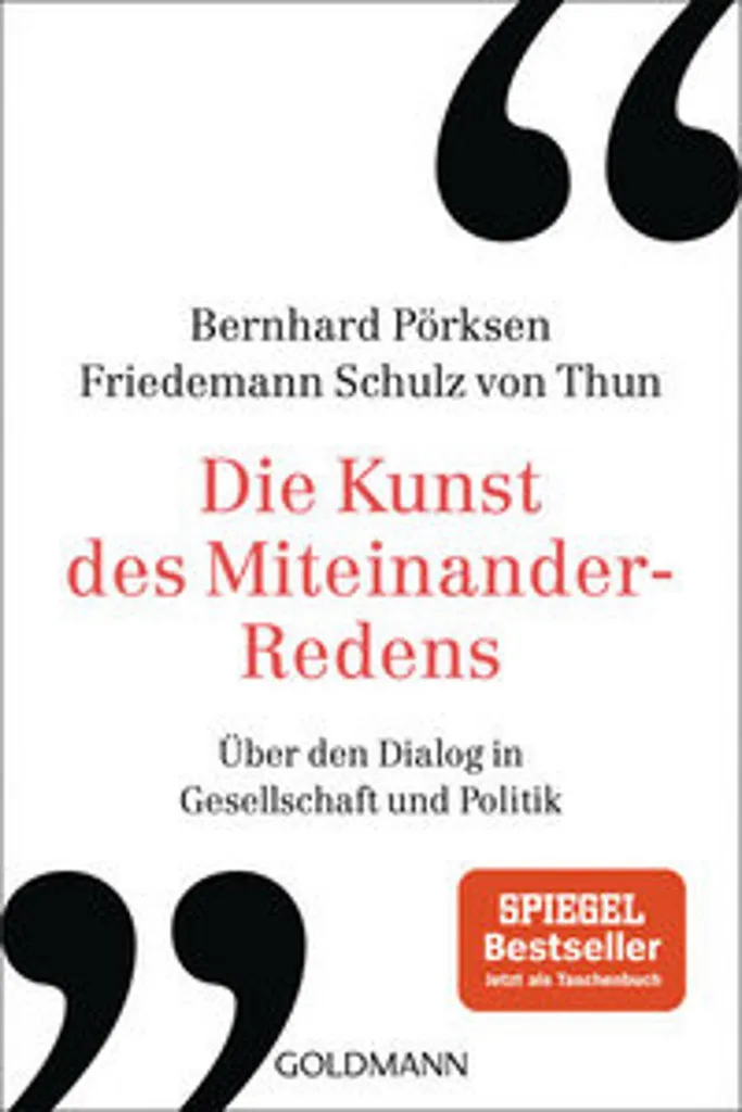 Communication efficace avec le livre Die Kunst des Miteinander-Redens
