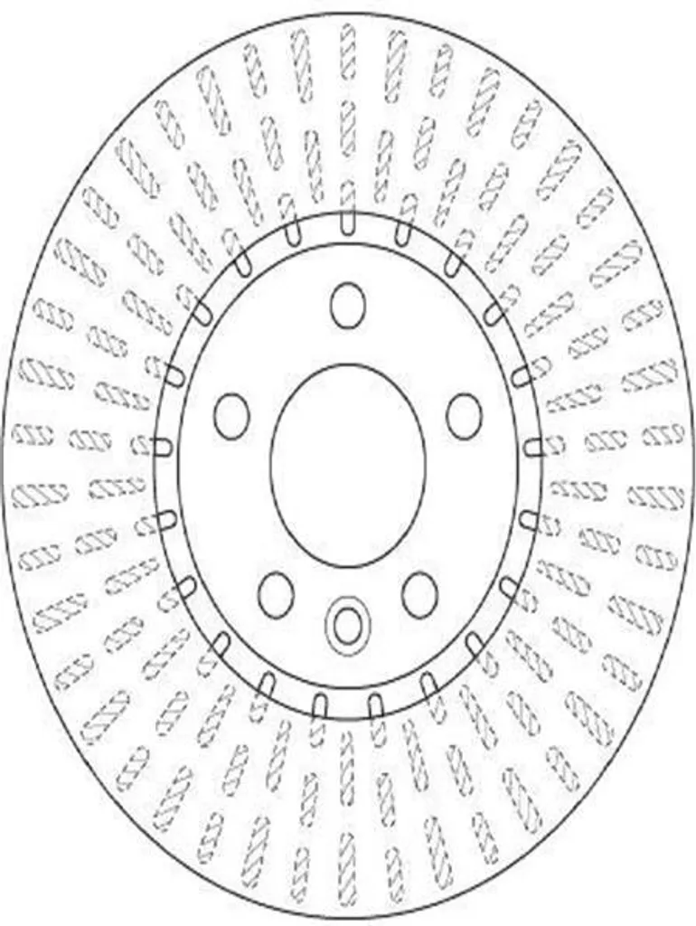 Kit Freinage Arrière VW Passat 365 et CC : 2 Disques TRW DF6499S Pro - 2