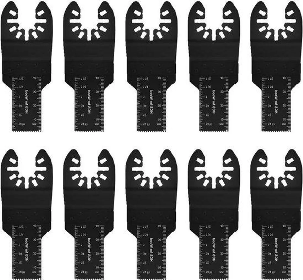 Accessoires pour outil multifonction : pack de 10 lames scie 10mm 20mm