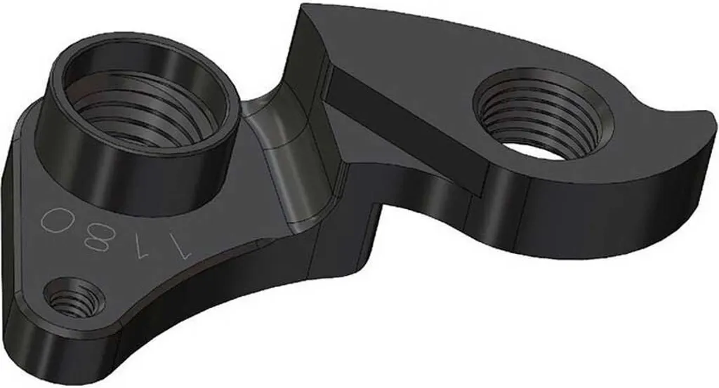 Pilo D1180 Patte de Dérailleur Haute Précision pour Kona Argentée