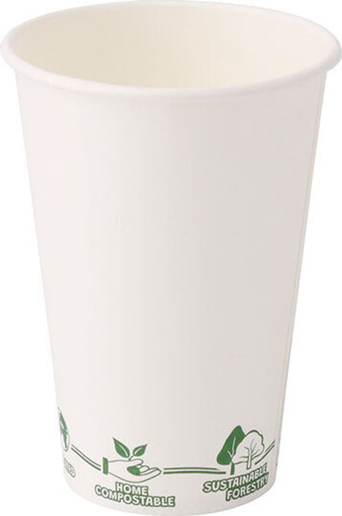 Einwegbecher 180 ml 7,5 oz Pappbecher Automaten, Hot & Cold To Go, 50 St.