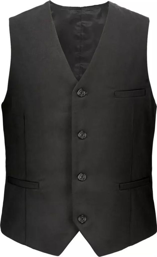 Stichschutzweste mit elegantem Erscheinungsbild, Größe XS-S, Schwarz