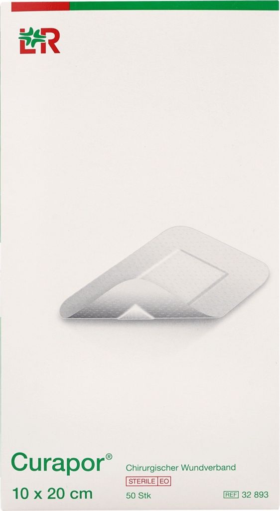 Curapor medicazione sterile per ferite chirurgiche 10x20 cm Immagine del prodotto 