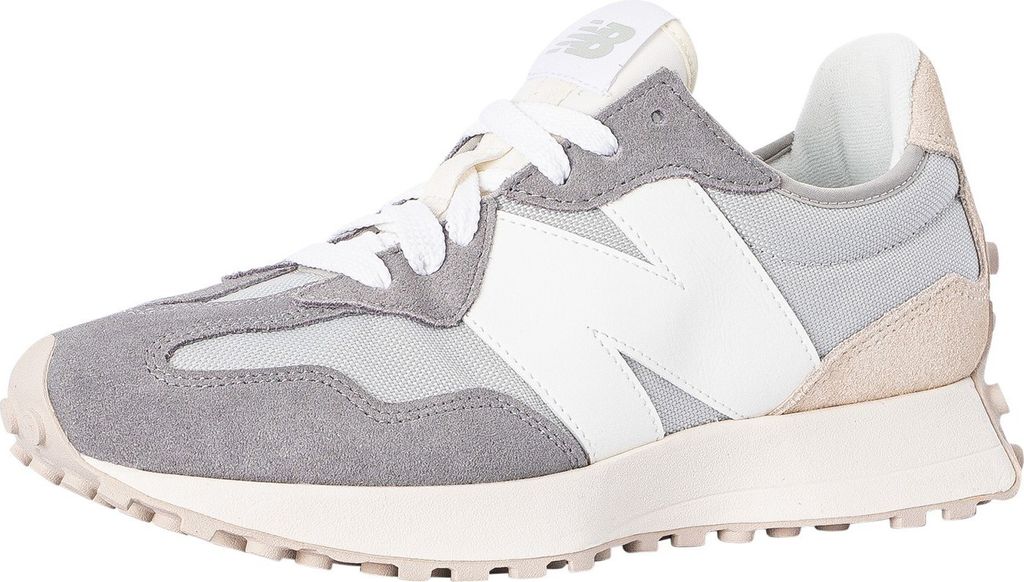 New Balance 327 Wildleder-Sneaker, Grau 40.5 EU