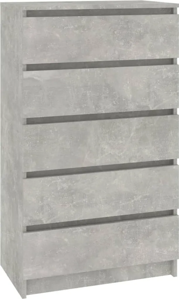 Cassettiera Ufficio Grigio Cemento 60x103 cm SYFAX™ - Organizer Multistrato