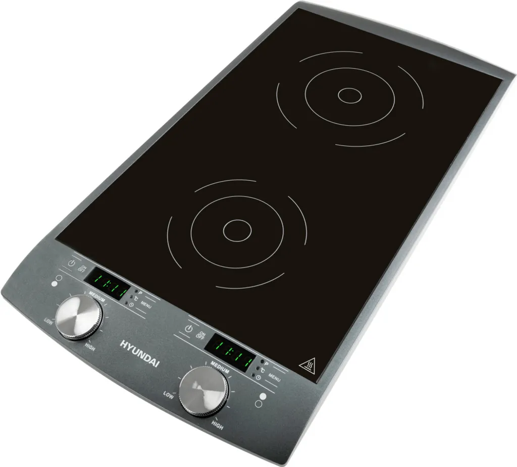 Table de cuisson induction Hyundai pour petites cuisines et studios 2900W - 2