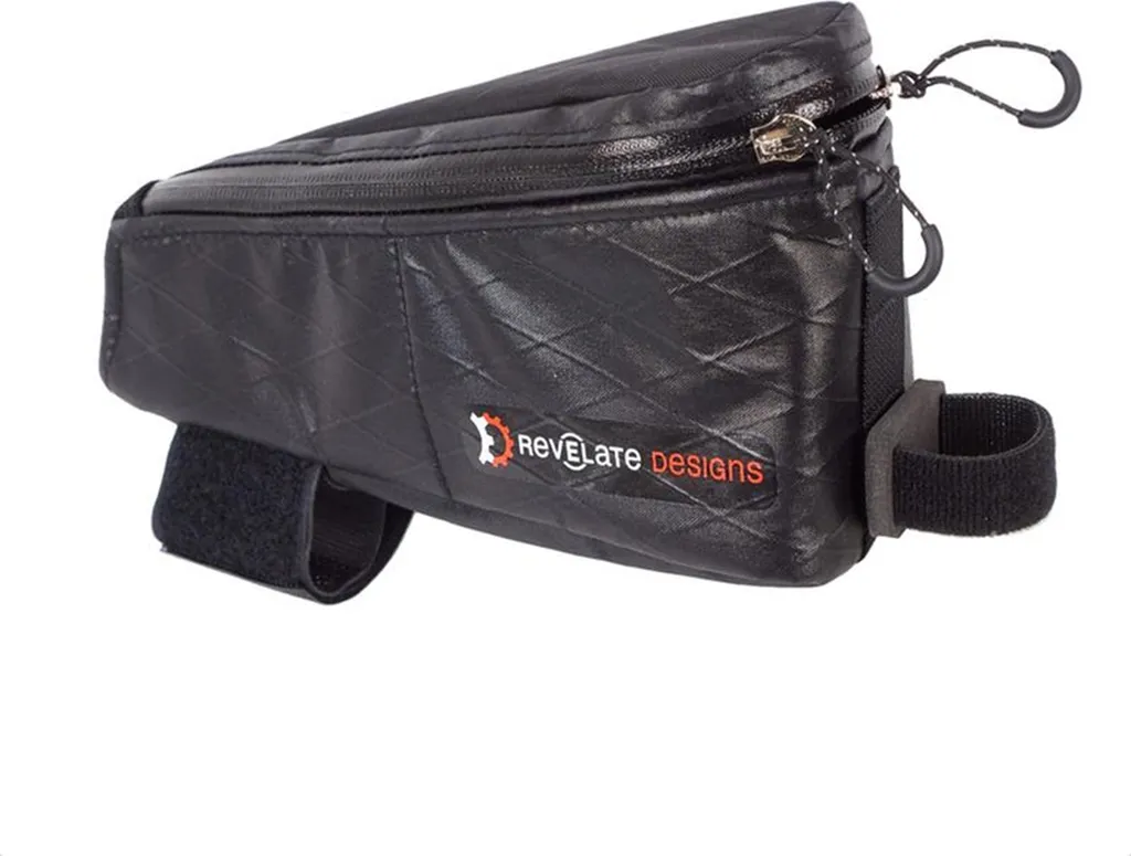 Revelate Designs Gas Tank EcoPac Noir - Sacoche de Tube Supérieur 1.2L
