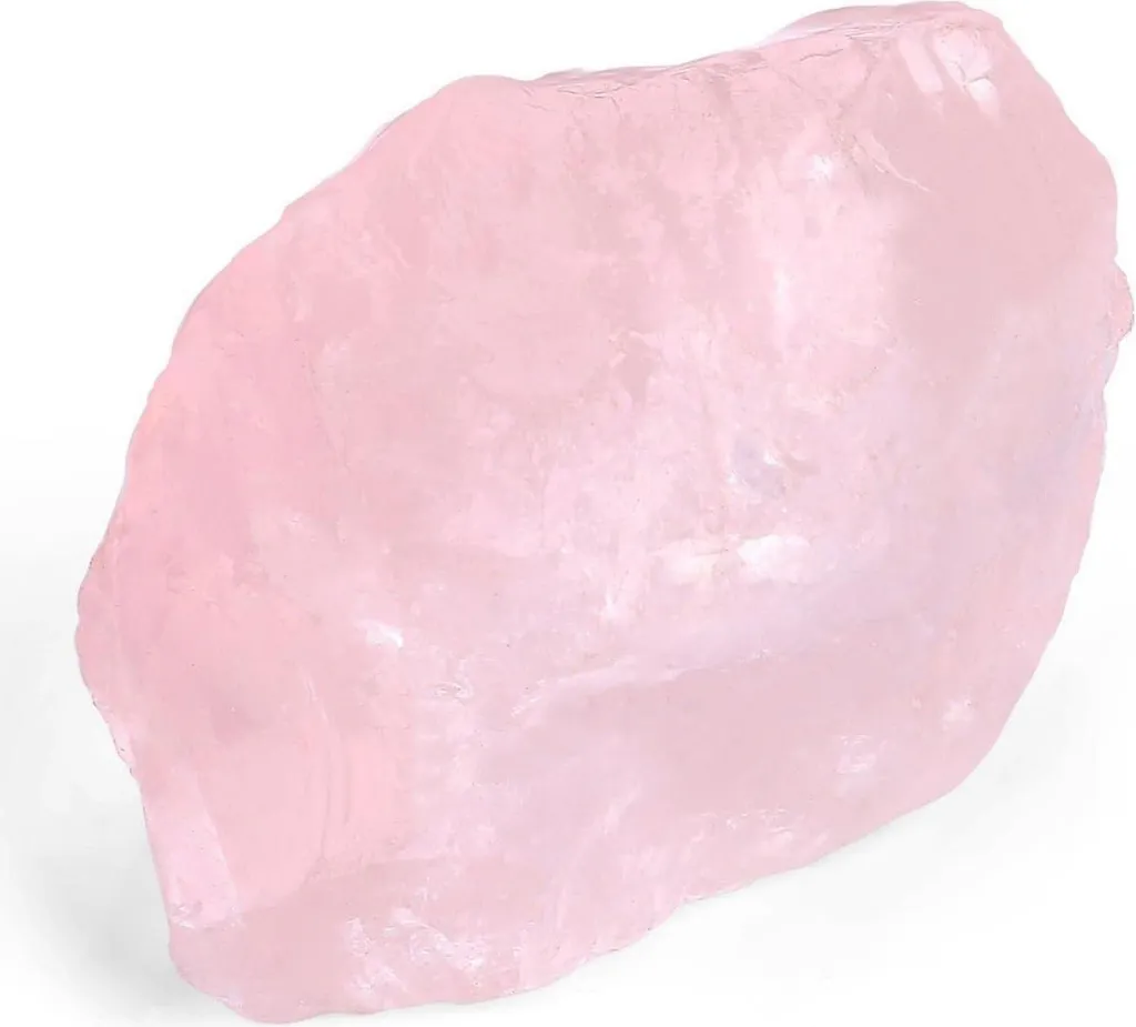Pierre Quartz Rose Brute 4.5-5.5cm, Cristaux de Soin pour Méditation