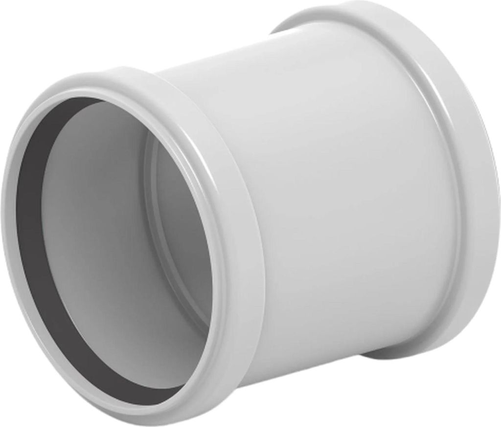 REHAU RAUSILENTO, Doppelmuffe, DN 75, 1 Stk.