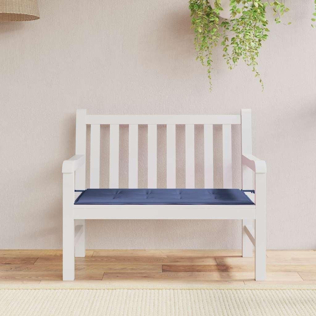 vidaXL Gartenbank-Auflage Marineblau 100x50x3 cm Produktbild 