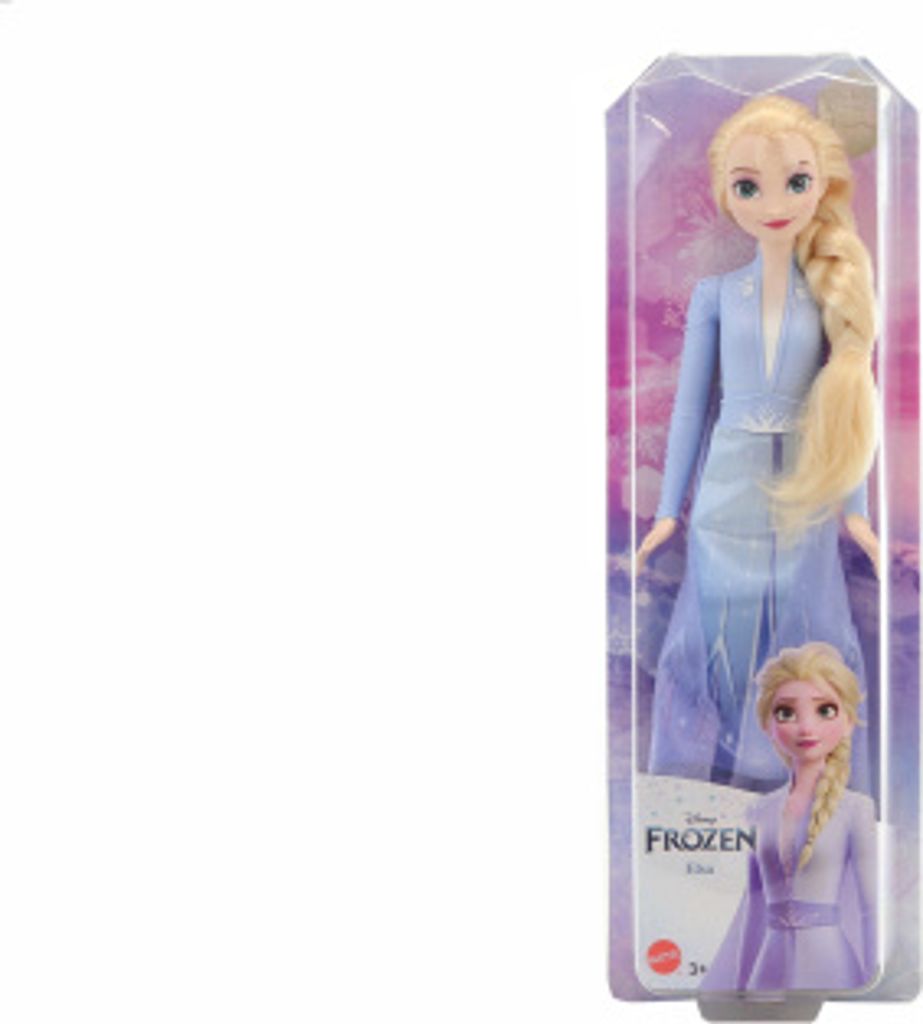 Mattel HLW48 Disney Frozen Core - Elsa (strój filmowy 2) Zdjęcie produktu 