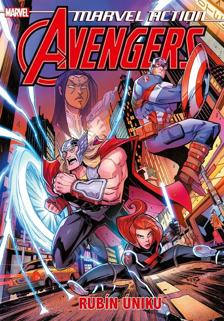 Comics Marvel Action Avengers - Tome Rubín úniku - Jon Sommariva BD